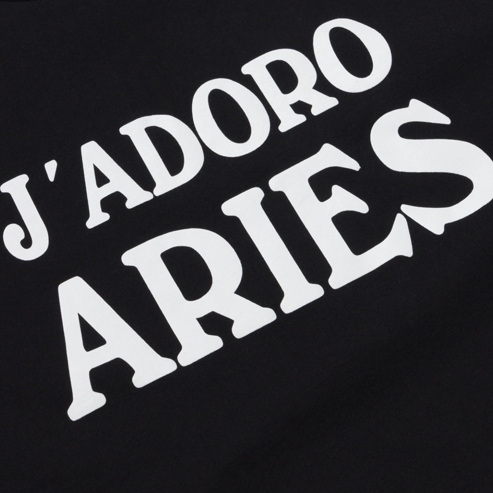 Aries J'Adoro Aries Tee - Black