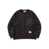 Gramicci x and wander Pocket Sweatshirt - Black