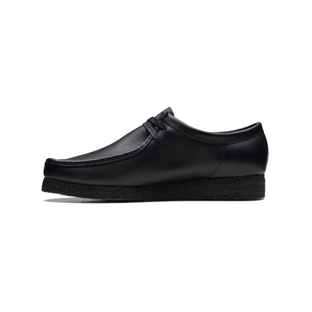 Clarks Wallabee - Black Leather
