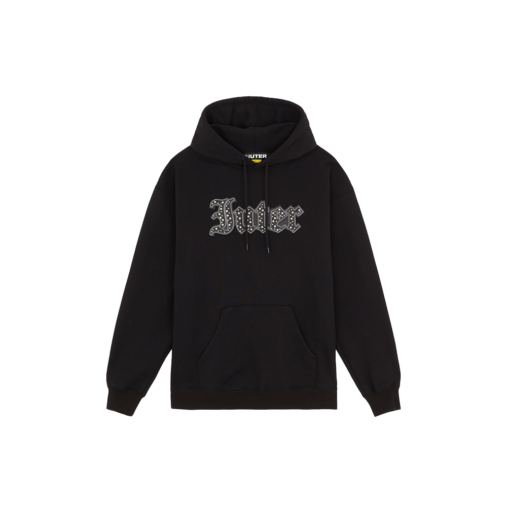 Iuter Forever Patch Hoodie - Black