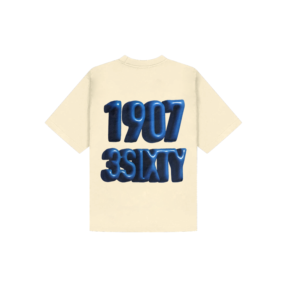 3sixty Como 1907 Tee - Cream