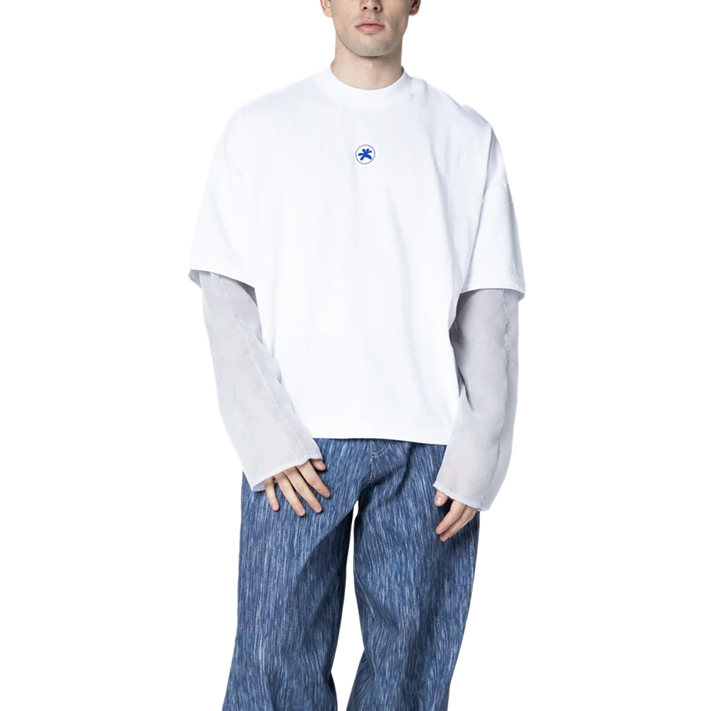 Bonsai Mini alberello baseball longsleeve - White