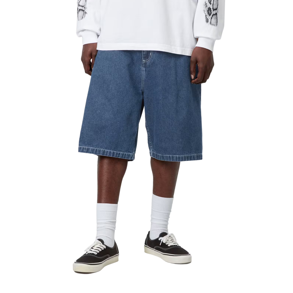 Carhartt WIP Brandon Short - Blue (Stone washed)
