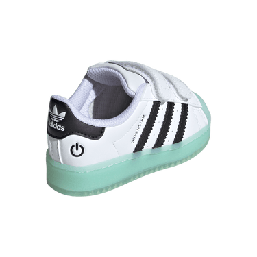Adidas Kids Superstar LED light White 3SIXTY Shop Como