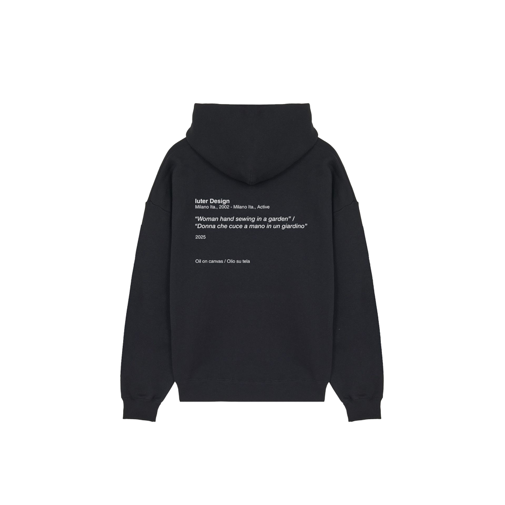 Iuter Museum Hoodie - Black