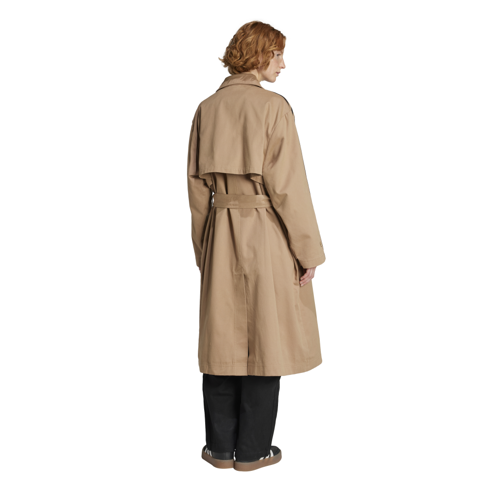 Adidas Trench Coat Twill - Cardboard