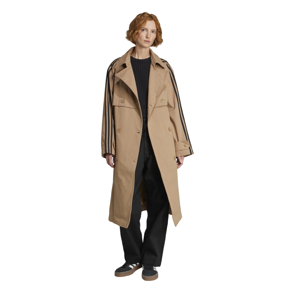 Adidas Trench Coat Twill - Cardboard