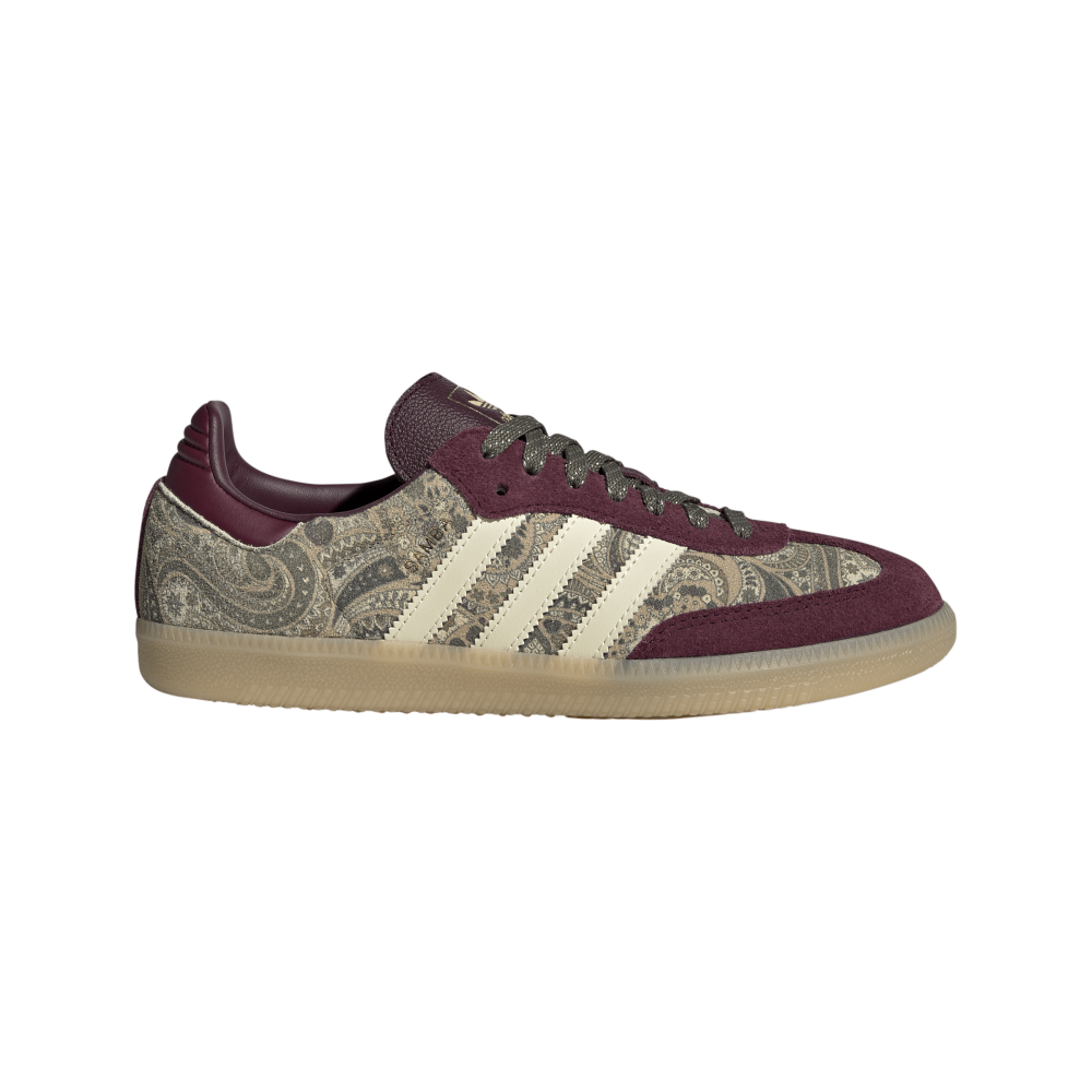 Adidas Samba Og x Liberty london - Maroon