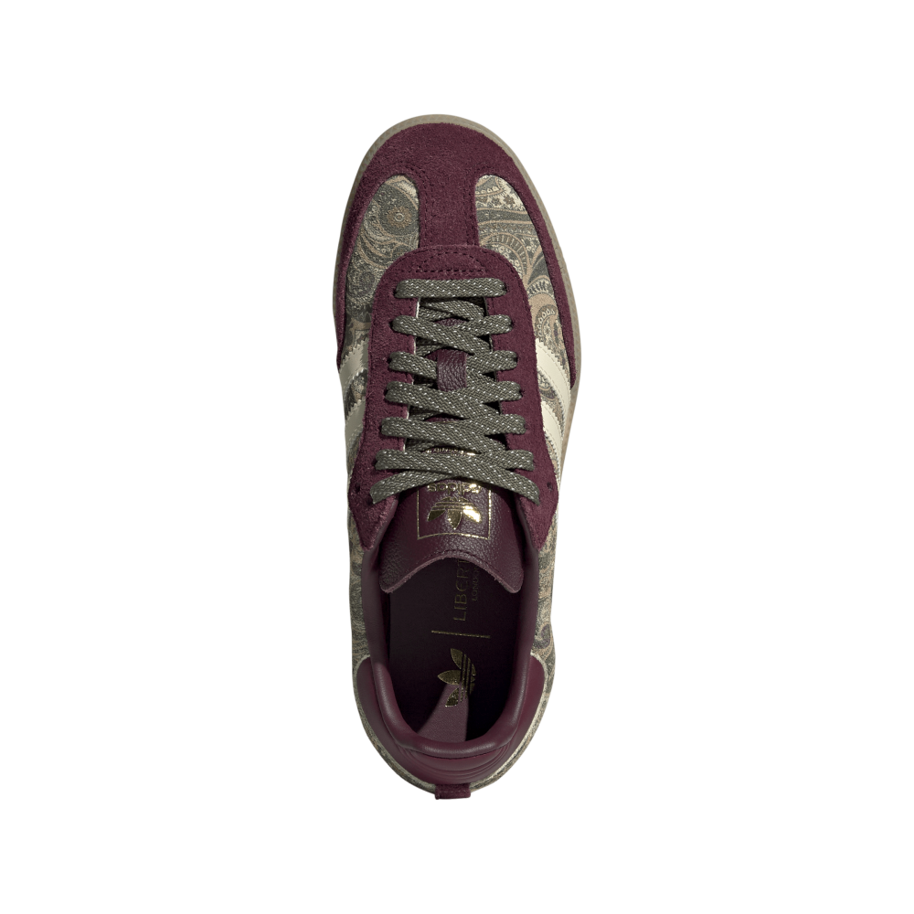 Adidas Samba Og x Liberty london - Maroon
