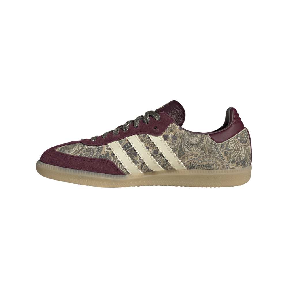 Adidas Samba Og x Liberty london - Maroon
