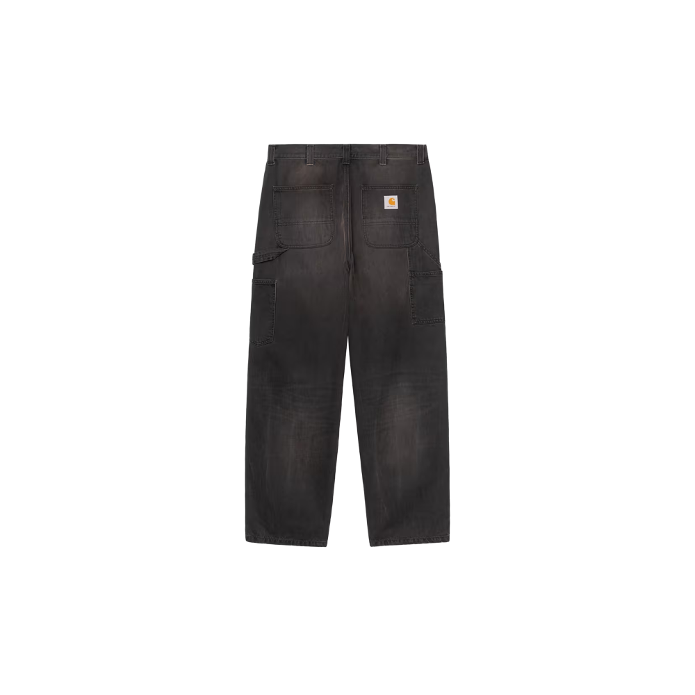Carhartt WIP OG Single Knee Pant - Black, Tobacco used wash