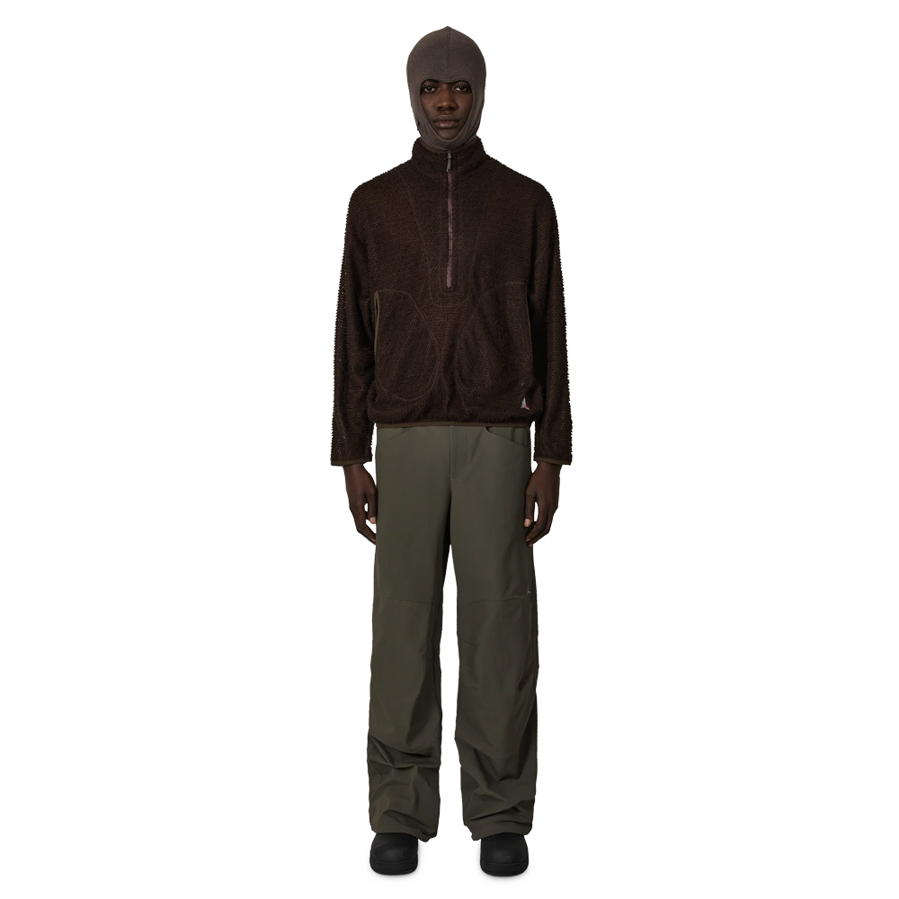 Roa Ocular Polartec Alpha Half Zip - Brown