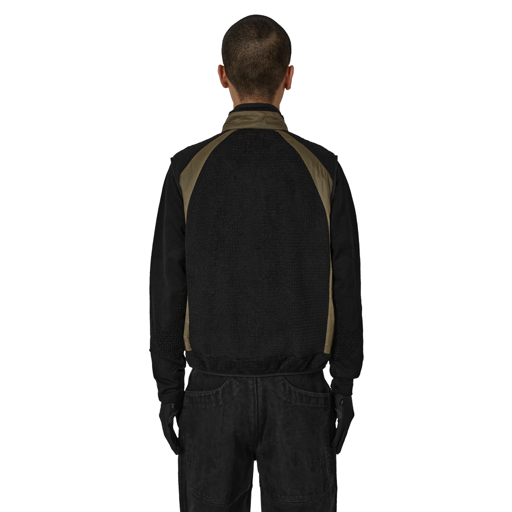 Roa Ocular Polartec High Loft Vest - Black/Olive