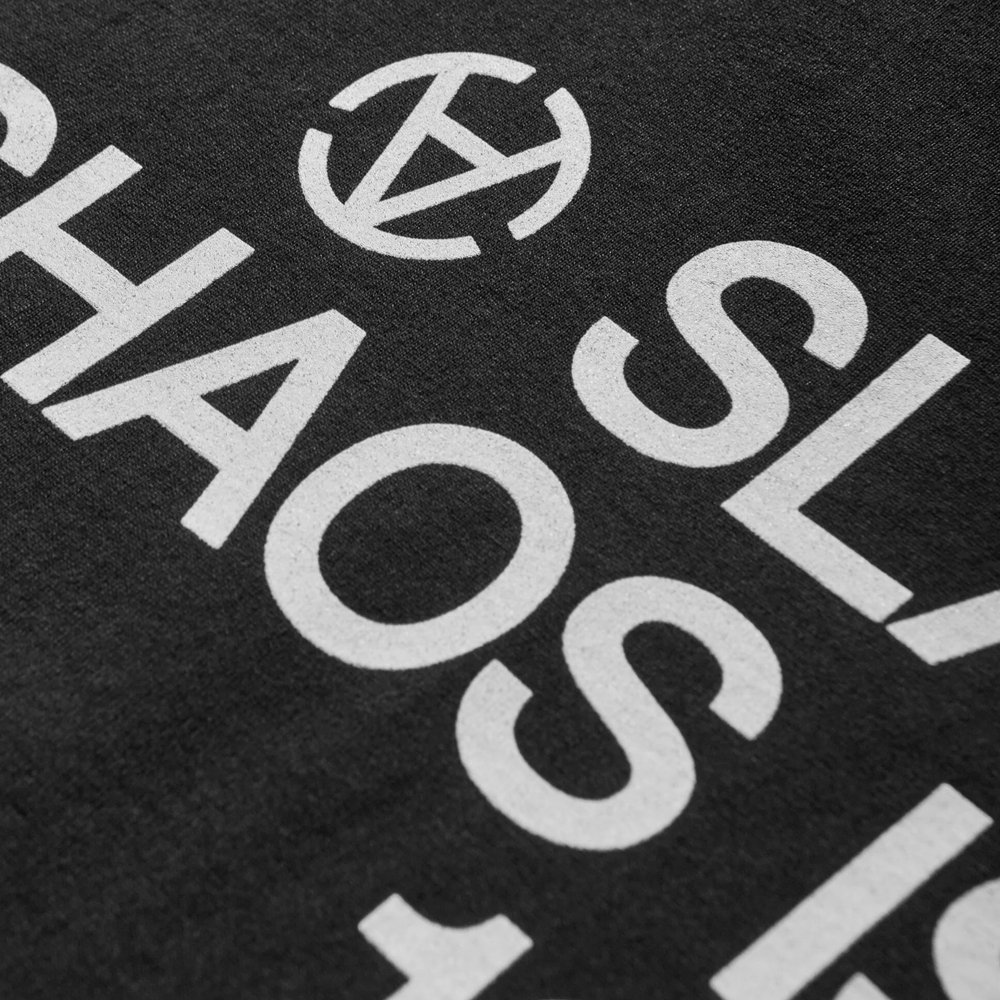 Slam Jam Chaos is Order T-Shirt - Black