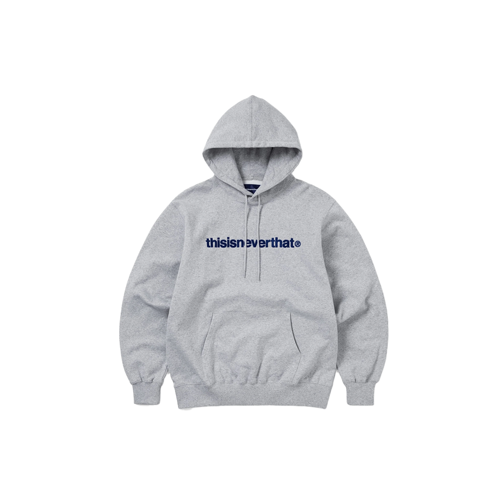 Thisisneverthat T-Logo Hoodie - Heather Grey