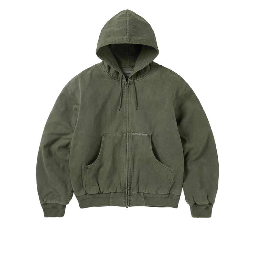 Thisisneverthat Overdyed Hooded Jacket - Olive