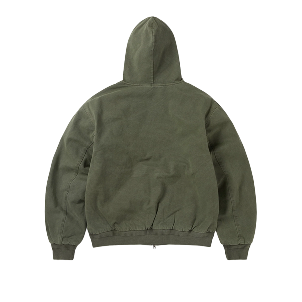 Thisisneverthat Overdyed Hooded Jacket - Olive