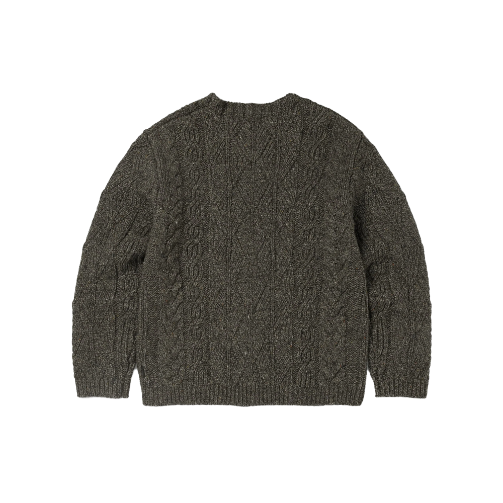 Thisisneverthat Cable Knit Sweater - Brown