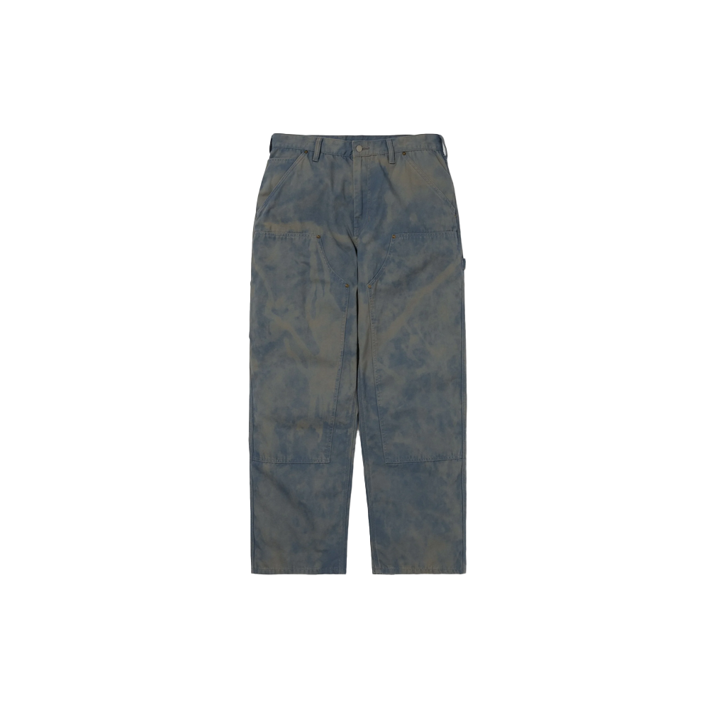 ThisIsNeverThat Bleached Double Knee Pant - Blue