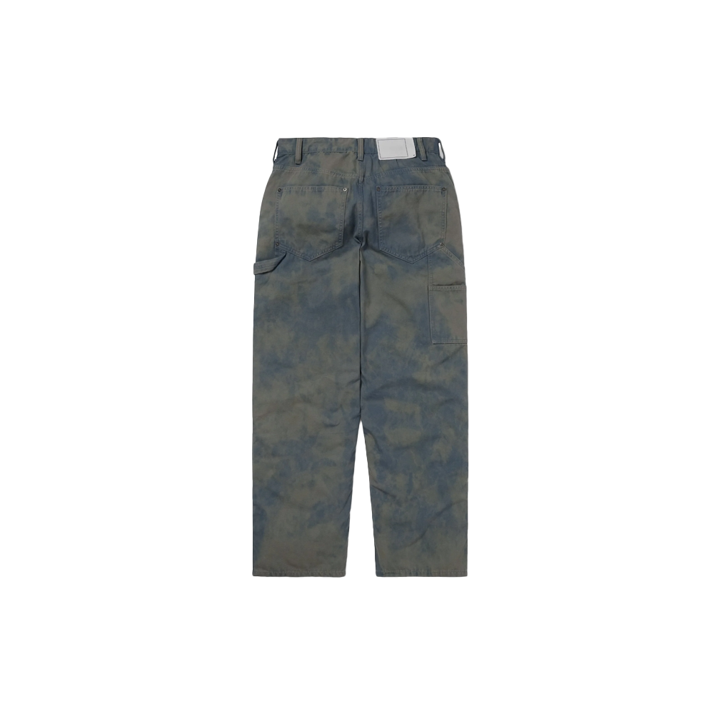 ThisIsNeverThat Bleached Double Knee Pant - Blue