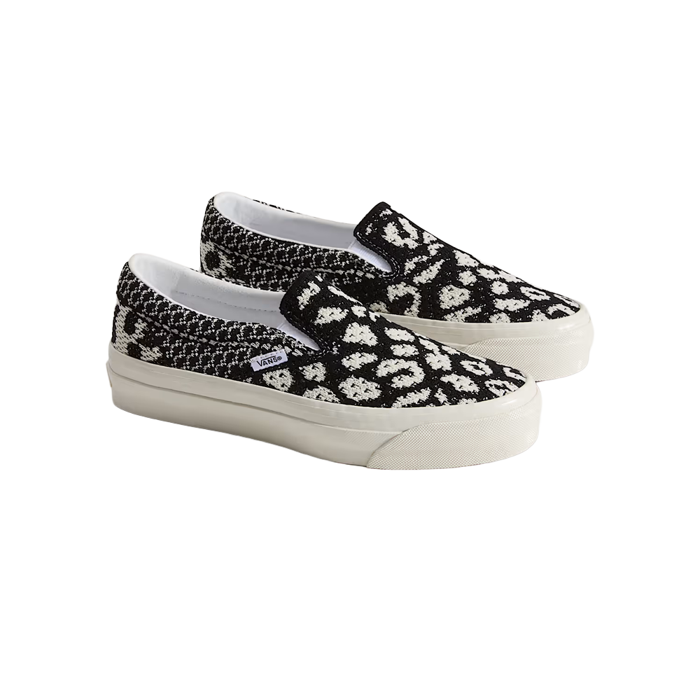 Vans Slip On 98 EK - Leopard Black/White