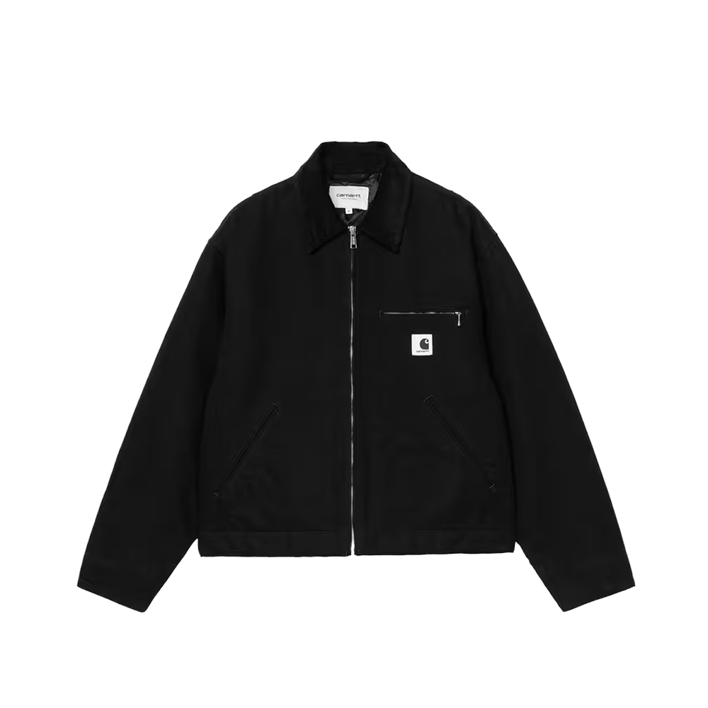 Carhartt WIP W' OG Detroit Jacket (Winter) - Black Rinsed