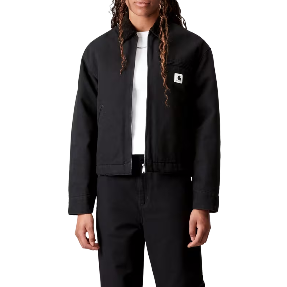 Carhartt WIP W' OG Detroit Jacket (Winter) - Black Rinsed