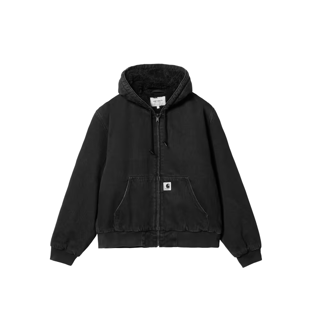 Carhartt WIP W' OG Active Jacket (Winter) - Black Stone washed