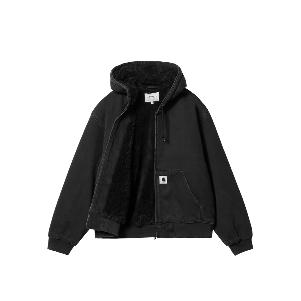 Carhartt WIP W' OG Active Jacket (Winter) - Black Stone washed