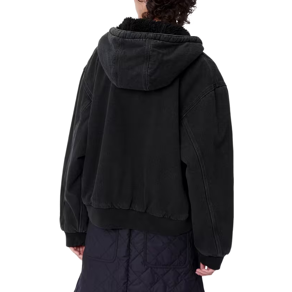 Carhartt WIP W' OG Active Jacket (Winter) - Black Stone washed