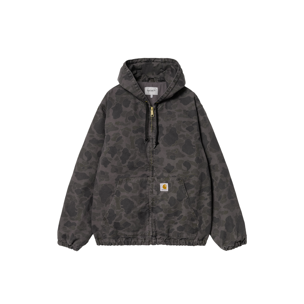 Carhartt WIP Duck Active Jacket - Camo Duck, Green / Graphite