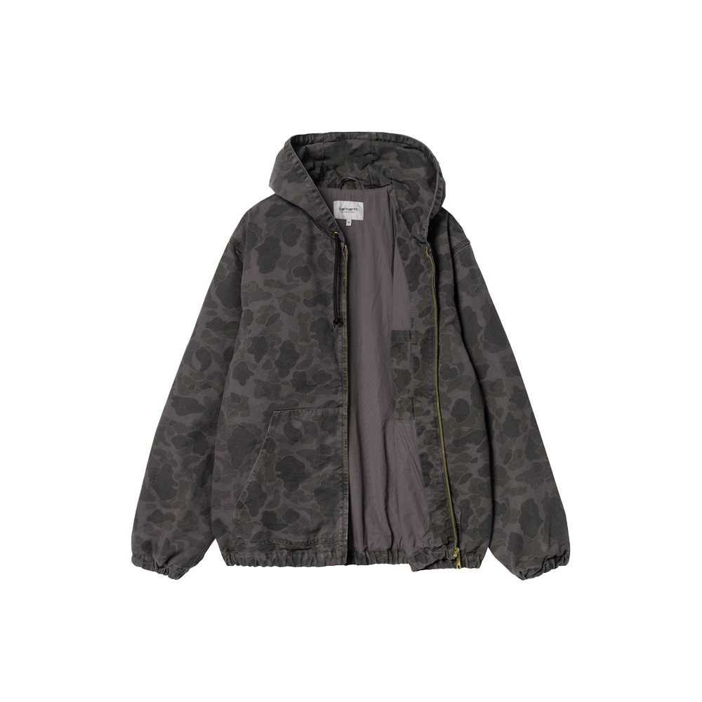 Carhartt WIP Duck Active Jacket - Camo Duck, Green / Graphite