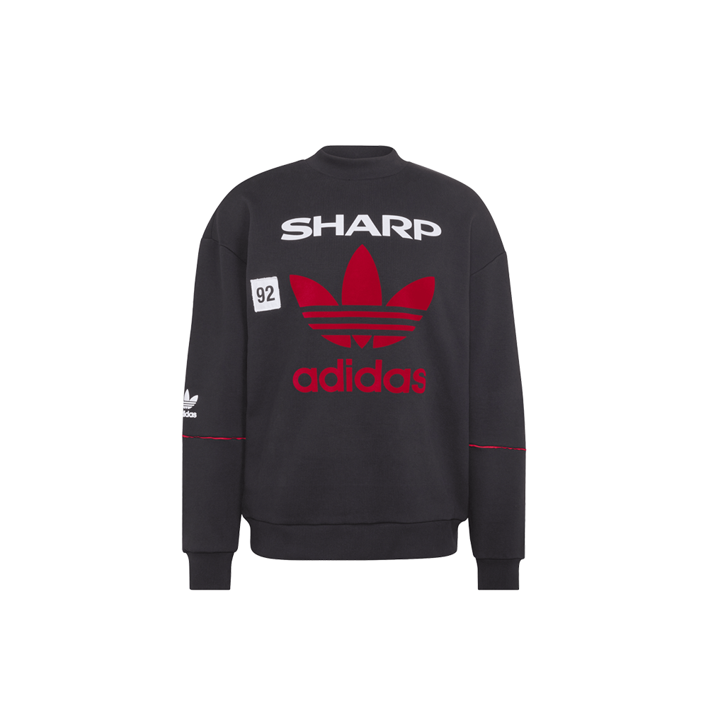 Adidas Manchester United Crew Sweat 90/92 - Black