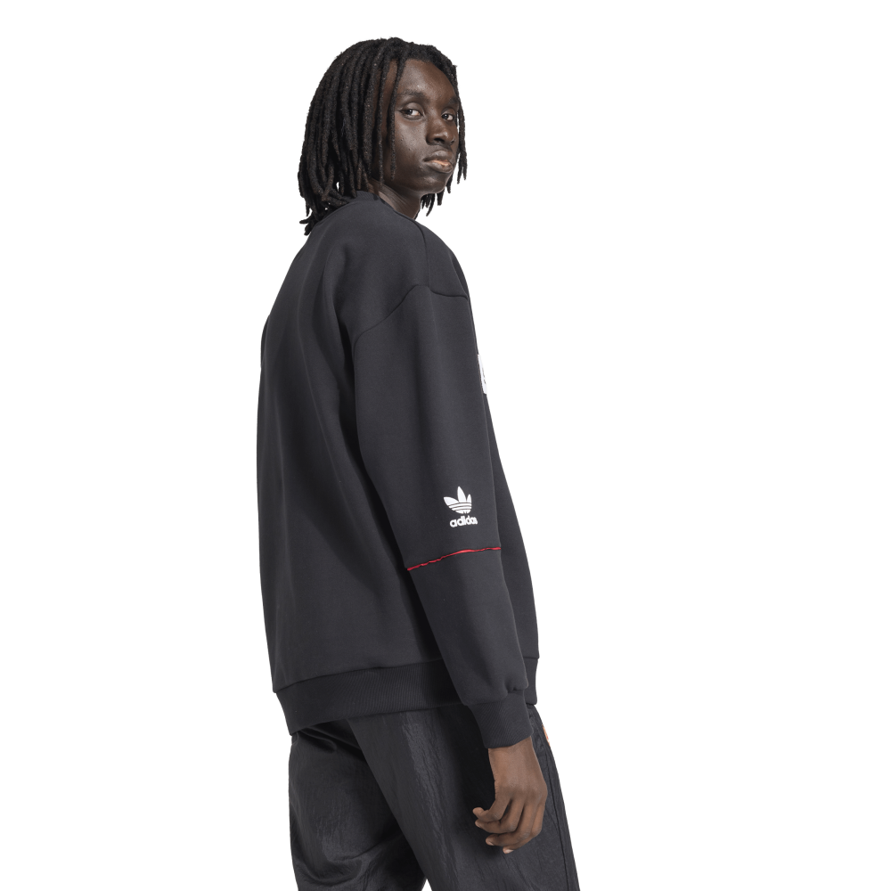 Adidas Manchester United Crew Sweat 90/92 - Black