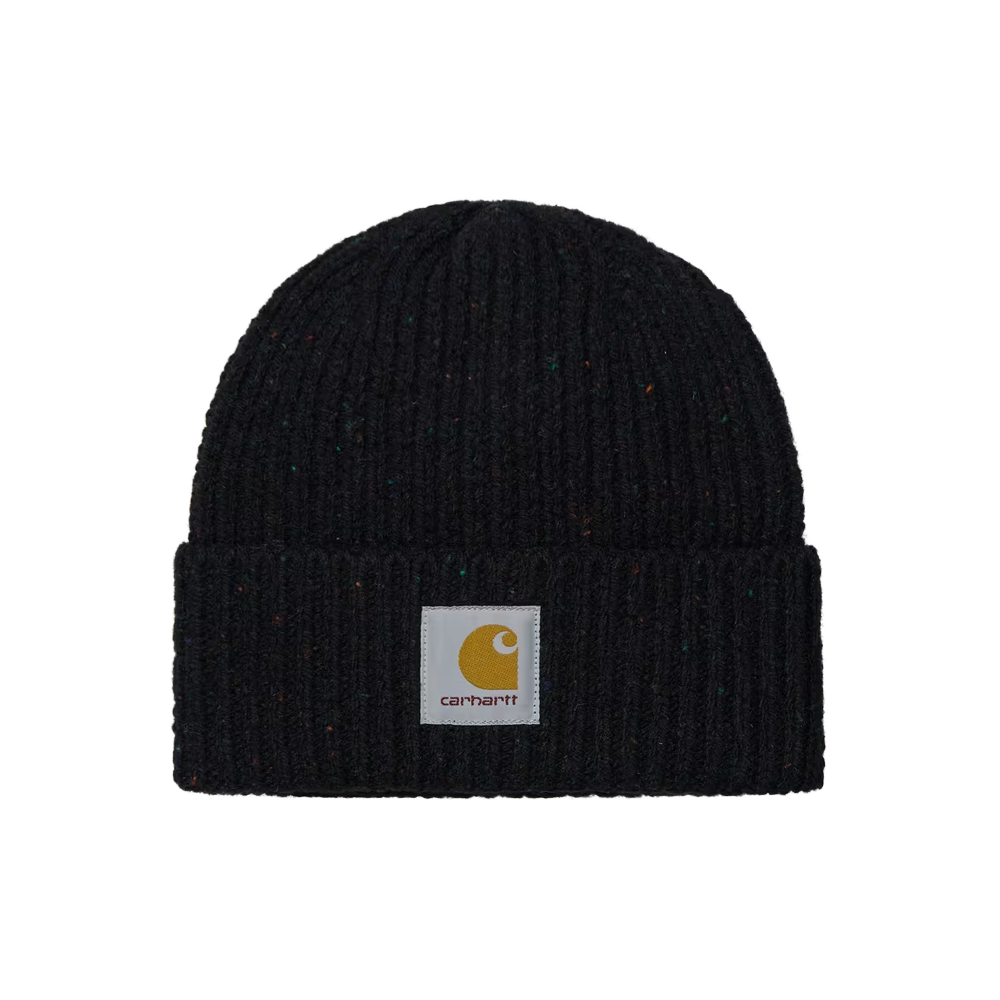 Carhartt WIP Anglistic Beanie - Speckled Black