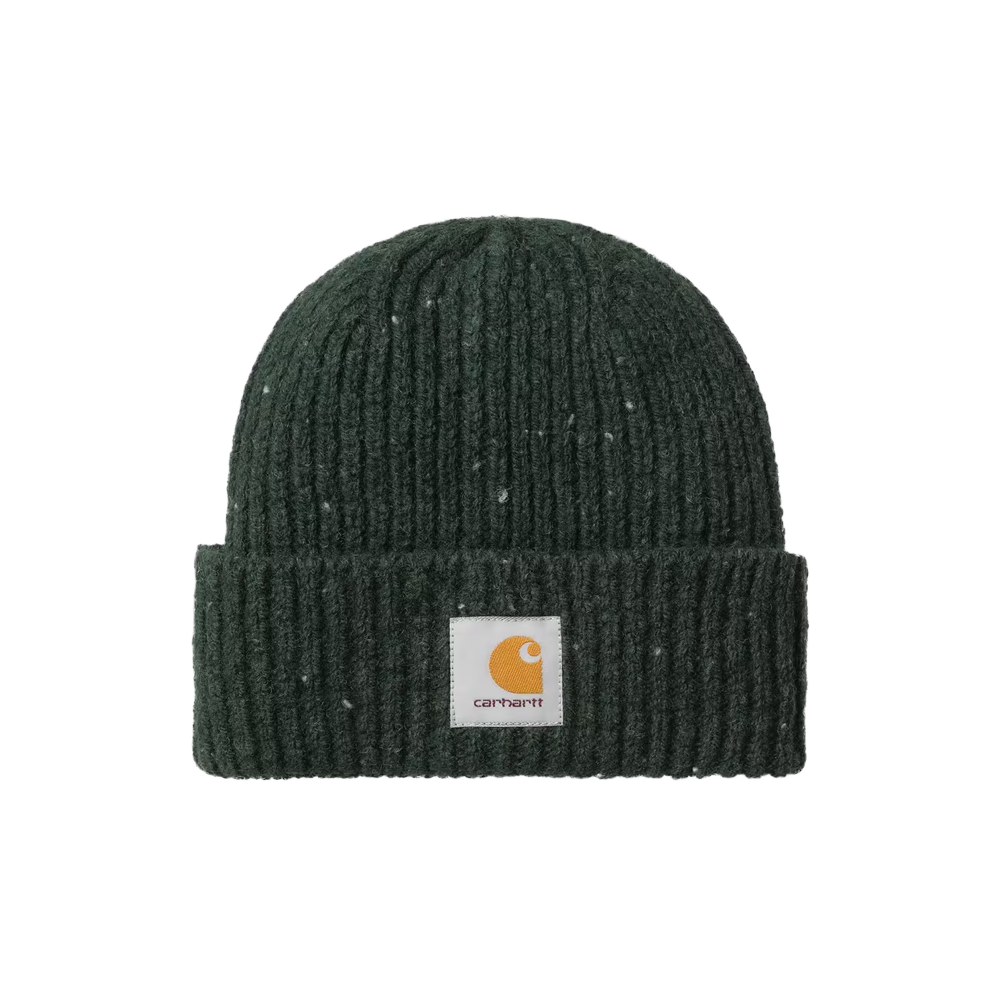 Carhartt WIP Anglistic Beanie - Speckled Dark Scarab