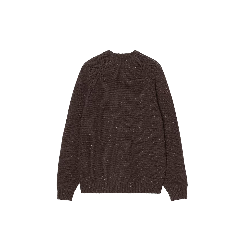 Carhartt WIP Anglistic Sweater - Speckled Tobacco