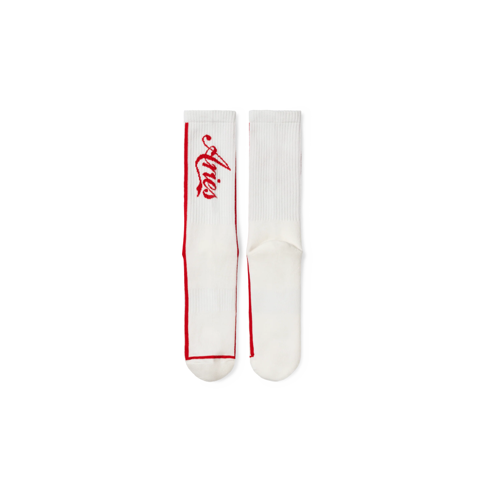 Aries Cola Socks - White