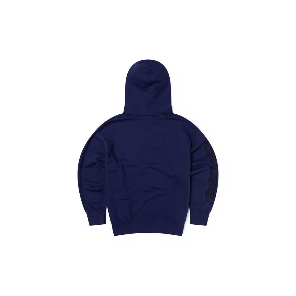 Aries Column Hoodie - Navy