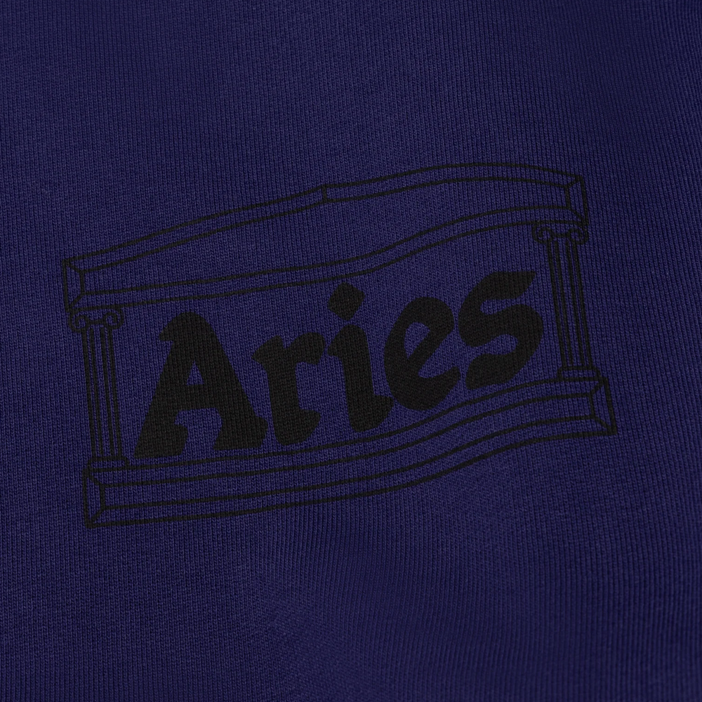 Aries Column Hoodie - Navy