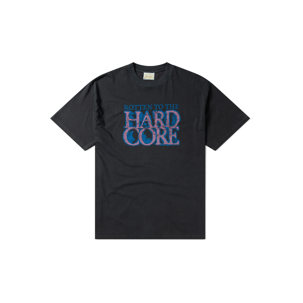 Aries Faded Hardcore SS Tee - Black