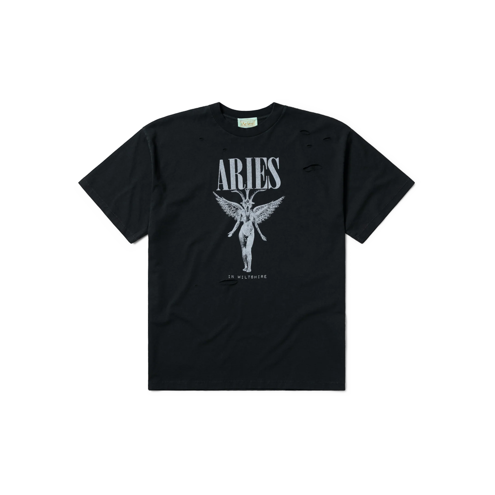 Aries Destroyed Nirvana SS Tee - Black