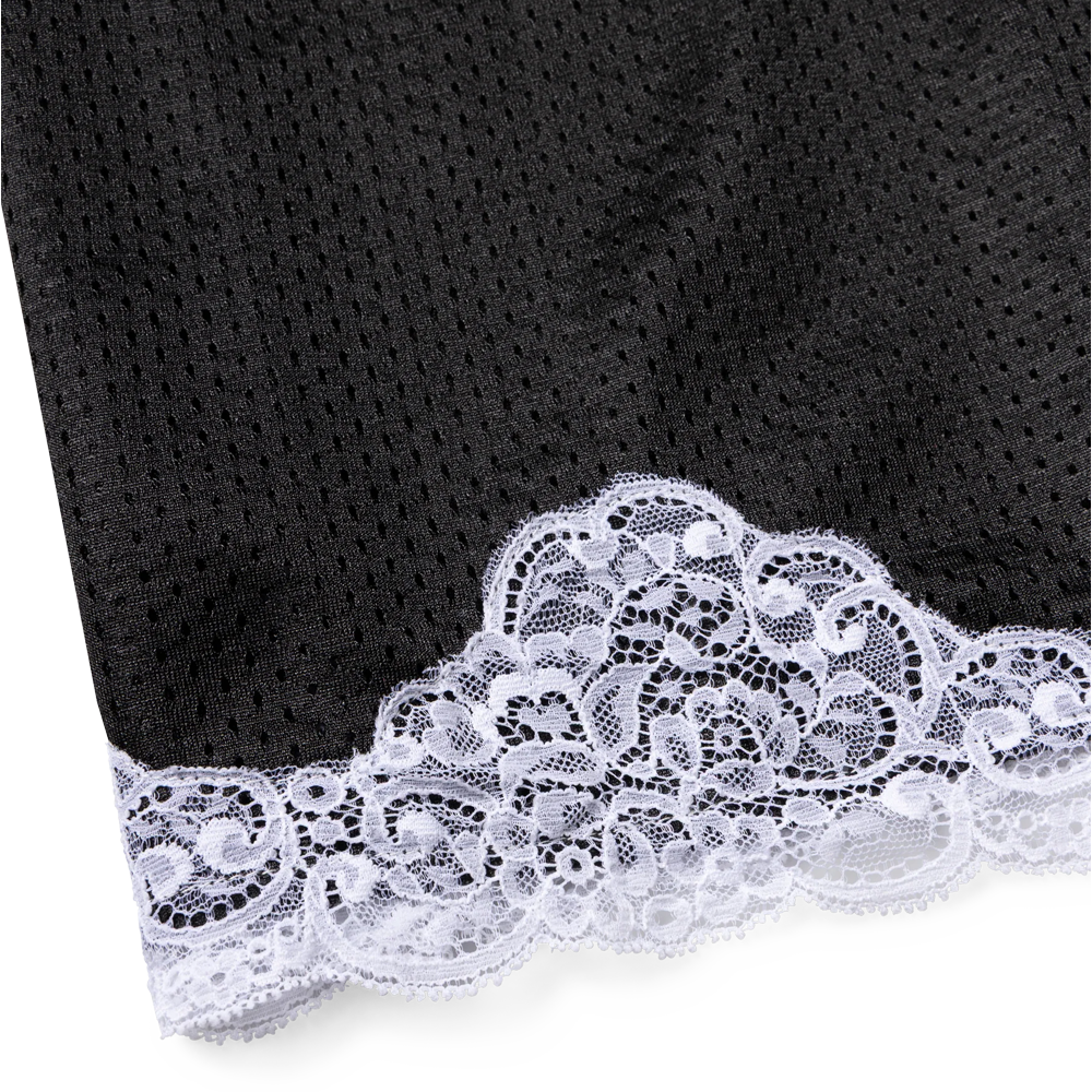 Aries Gothic Lace Airtex Hawaiian Shirt - Black