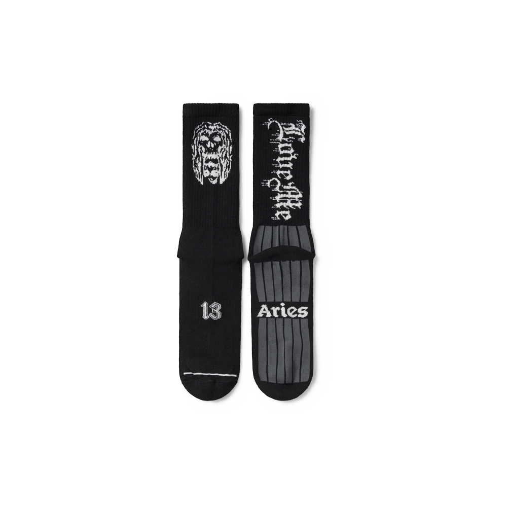 Aries Love me Socks - Black