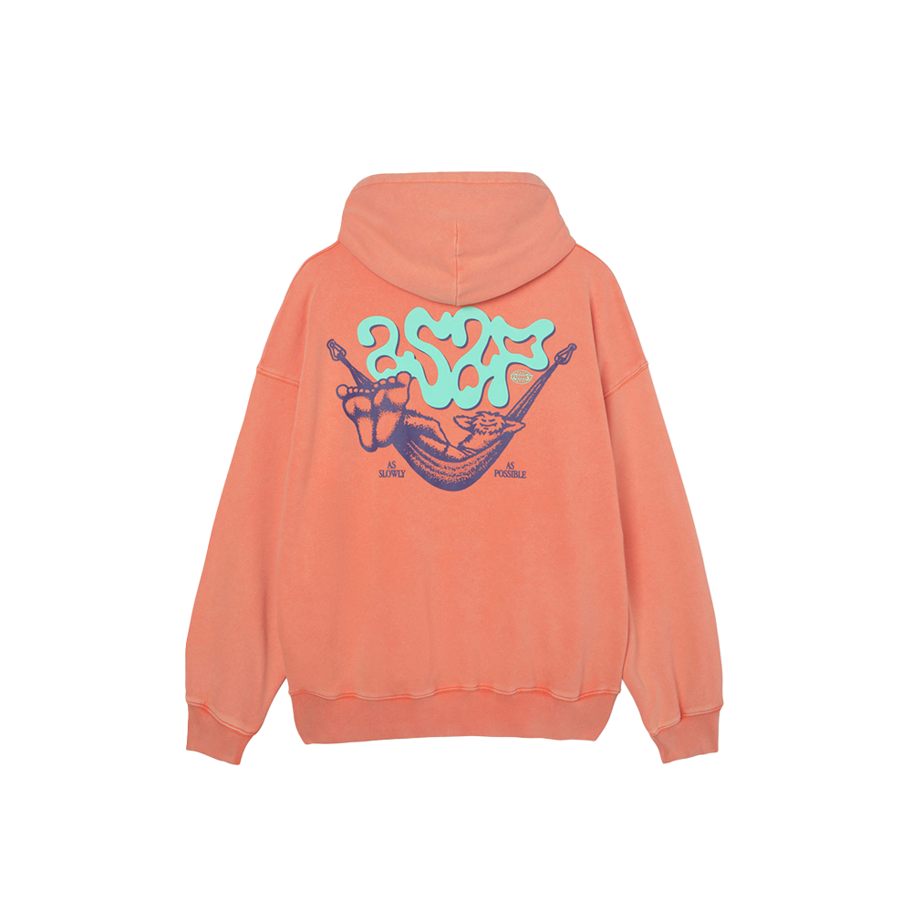 Funky Asap Hoodie - Washed Coral