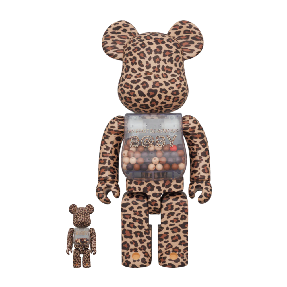 Bearbrick My First Baby 100% & 400% Leopard