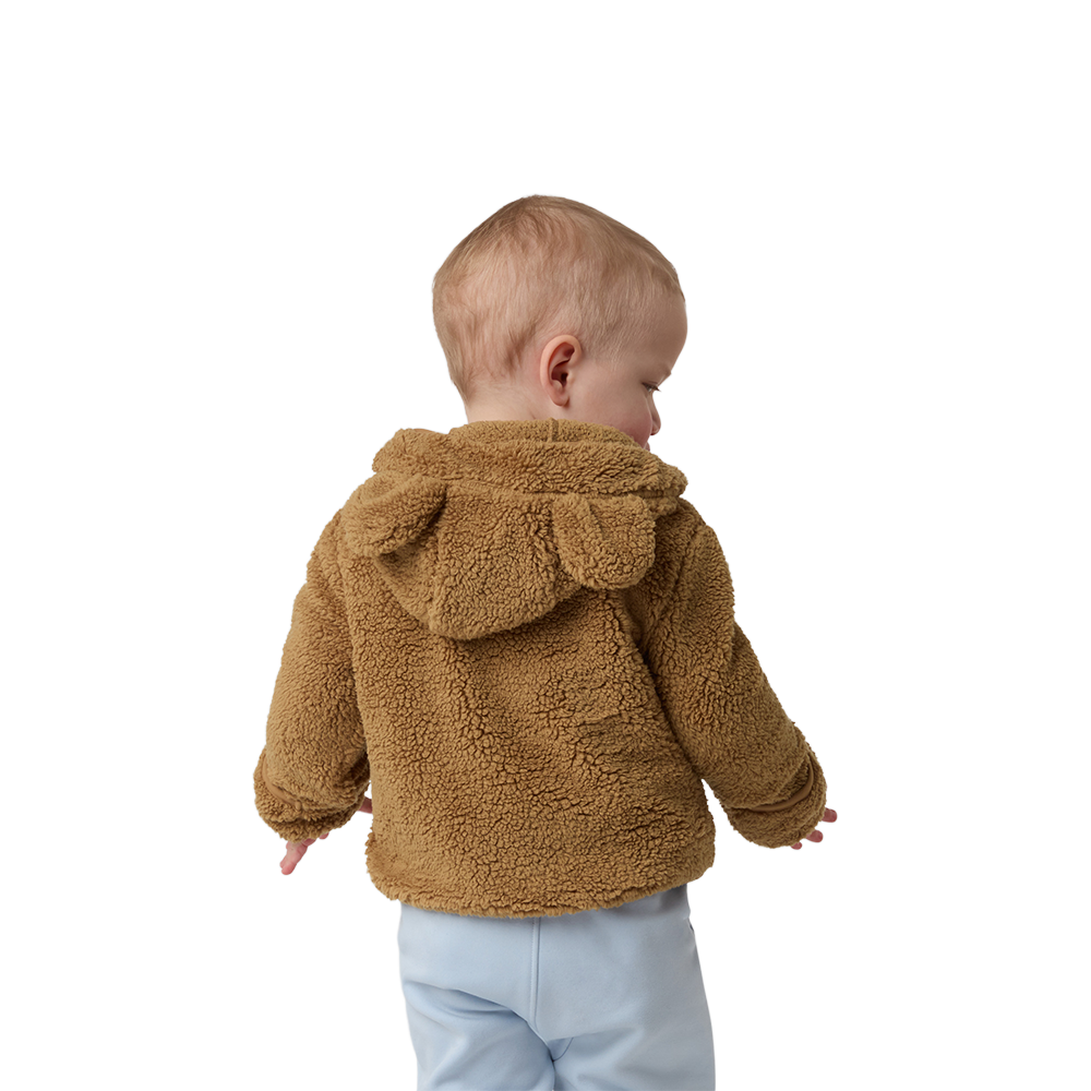 The North Face Baby Campshire zip Hoodie - Teddy Brown