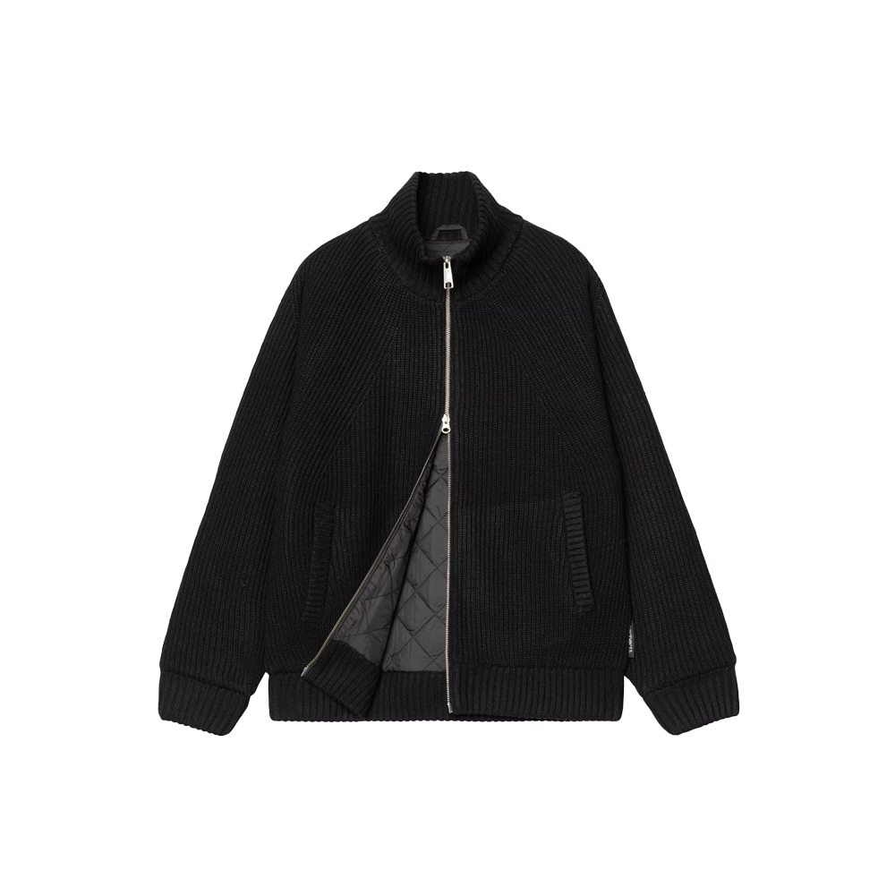 Carhartt WIP Banley Sweater Jacket - Black