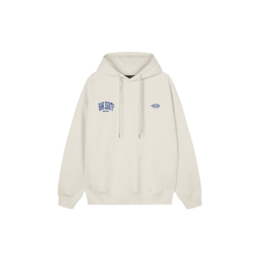 Funky x 3SIXTY Bar Hoodie - Cream