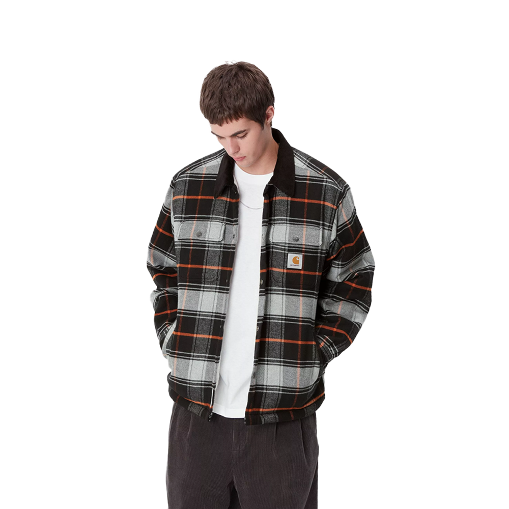 Carhartt WIP Baris Shirt Jac - Baris Check / Grey